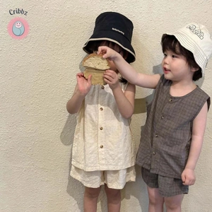 Boys and Girls Summer Clothing Set