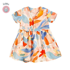Summer Cotton Dress for Baby Girls