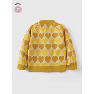 Cute Cartoon Knitting Coat for Infants