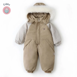 Warm Waterproof Winter Ski Suit for Kids