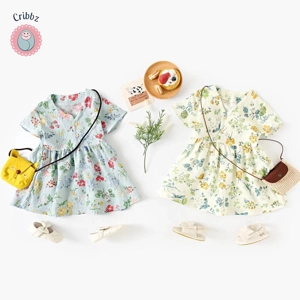 Cute Summer Floral Dress for Girls