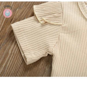 Summer Infant Girl Ruffle Romper Set