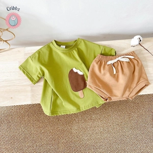 Newborn Summer Ice Cream Clothing Set