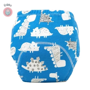 Cartoon Lion Dinosaur Training Pants for Infants