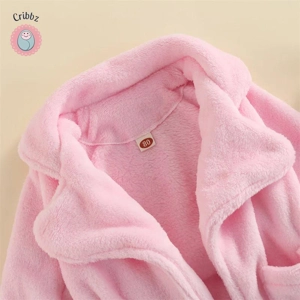 Cozy Plush Bathrobe for Toddlers