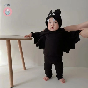 Halloween Bat Baby Clothing Set