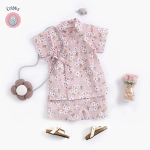 Cotton Baby Girl Pajama Set