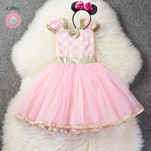 Cute Polka Dot Baby Girls Dress