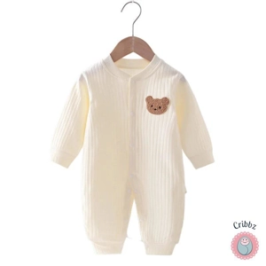 Soft Cotton Bear Romper for Babies