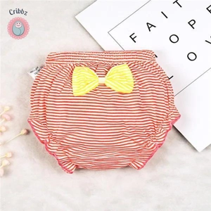 Soft Cotton Bow Girls Toddler Underwear