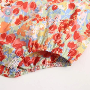 Cute Cotton Baby Girl Bodysuits with Headband