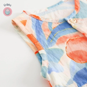 Vintage Baby Girls Casual Romper Suit