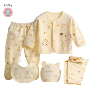 Soft Cotton Hedgehog Baby Clothing Set