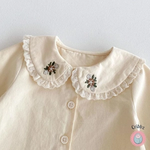 Autumn Childrens Embroidered Tank Dress Vest Set