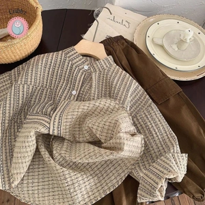 Striped Boys Autumn Long Sleeve Shirt