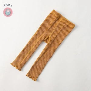 Knitted Candy Color Toddler Leggings