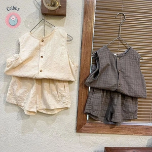 Boys and Girls Summer Clothing Set