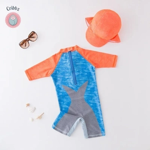 Infant Toddler Sunscreen Swimwear Set