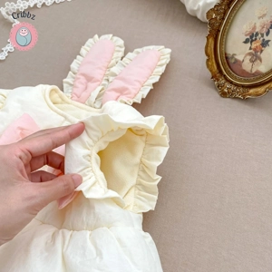 Infant Bunny Ear Sleeveless Warm Vest