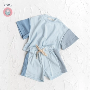 Summer Toddler Cotton Top Shorts Set