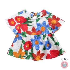 Summer Toddler Floral Baby Dress