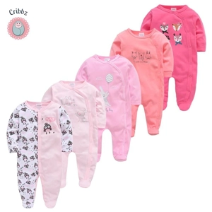 Soft Cotton Baby Sleepers and Rompers