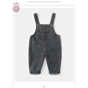 Denim Overall Jumpsuits for Kids
