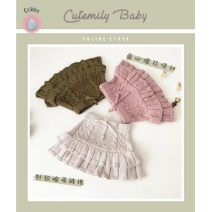 Winter Knitting Skirt for Girls