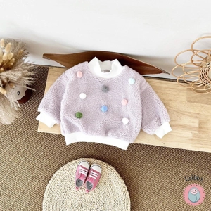 Girls Winter Fleece Coat Jumpsuit