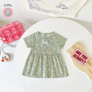 Floral Summer Dress for Baby Girls