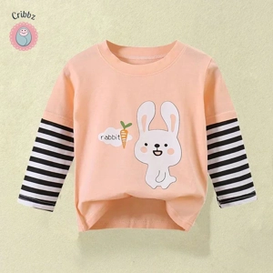 Kids Cartoon Long Sleeve Cotton Sweatshirt