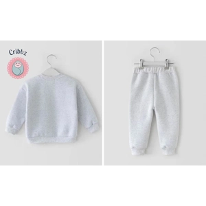 Animal Print Baby Sports Hoodie Set