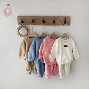 Baby Boys Balloon Sweatshirt Pants Outfit