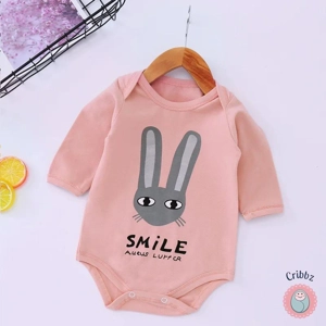 Cotton Newborn Long Sleeve Romper