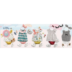 Floral Sleeveless Baby Girls Summer Set