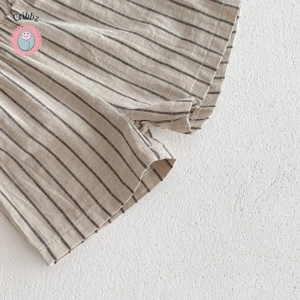 Summer Boys Casual Shirt and Shorts Set