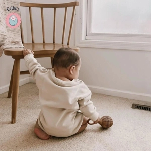 Baby Cotton Long Sleeve Romper Jumpsuit