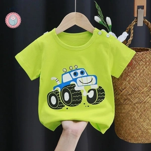 Summer Cartoon T-shirt for Kids