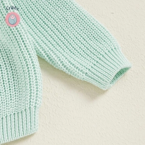 Knitted Long Sleeve Baby Sweater