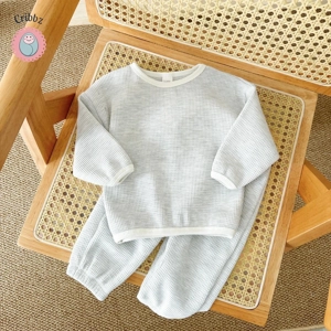 Korean Spring Autumn Baby Clothes Set