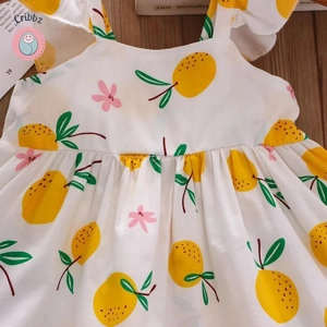 Summer Bow Dress Set for Girls