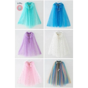 Elegant Tulle Cloak for Kids Costumes