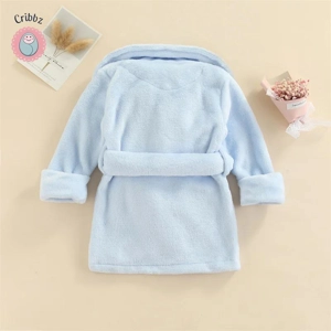 Cozy Plush Bathrobe for Toddlers
