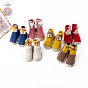 Cartoon Multi-Color Baby Walking Shoes