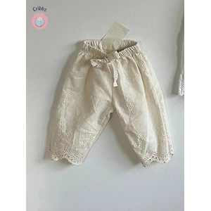 New Spring Flower Lace Baby Pants