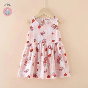 Cribbz Summer Princess A-Line Cotton Dress