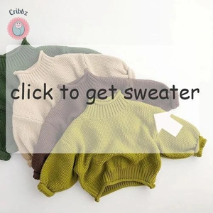 Autumn Soft Knit Unisex Kids Sweater