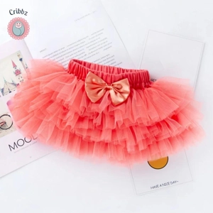 Rainbow Tulle Tutu Bloomers for Baby Girls