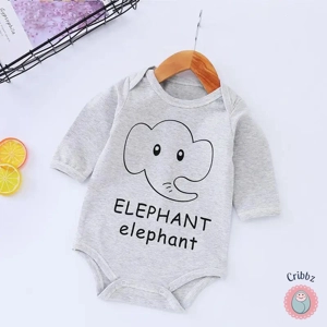 Cotton Newborn Long Sleeve Romper