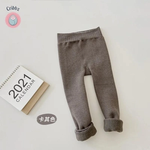 Warm Fleece Kids Skinny Leggings